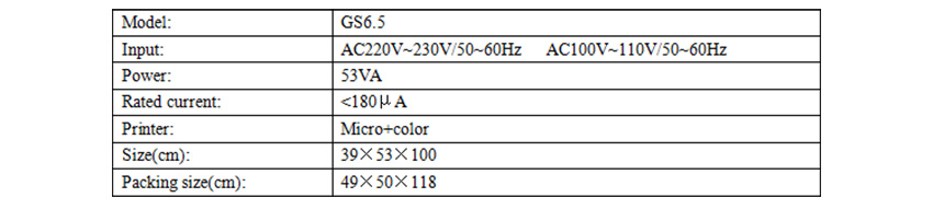 body composition analyzer datas