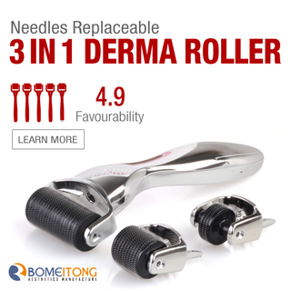 3 in 1 Microneedle Skin Roller for Sale BM31