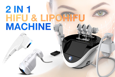 2 in 1 hifu and lipohifu machine, good choice for skin tightening and body slimming
