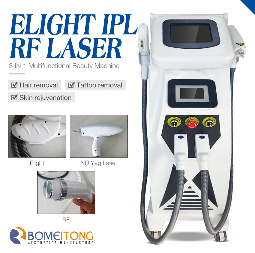 elight ipl rf nd yag laser multifunction machine