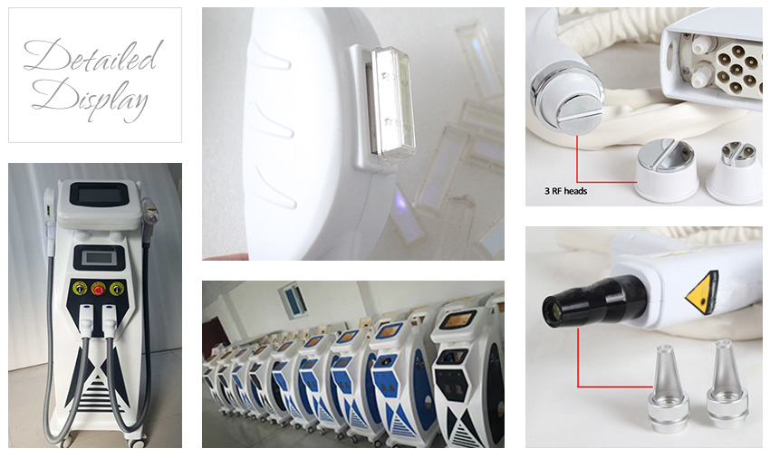 elight ipl rf nd yag laser multifunction machine