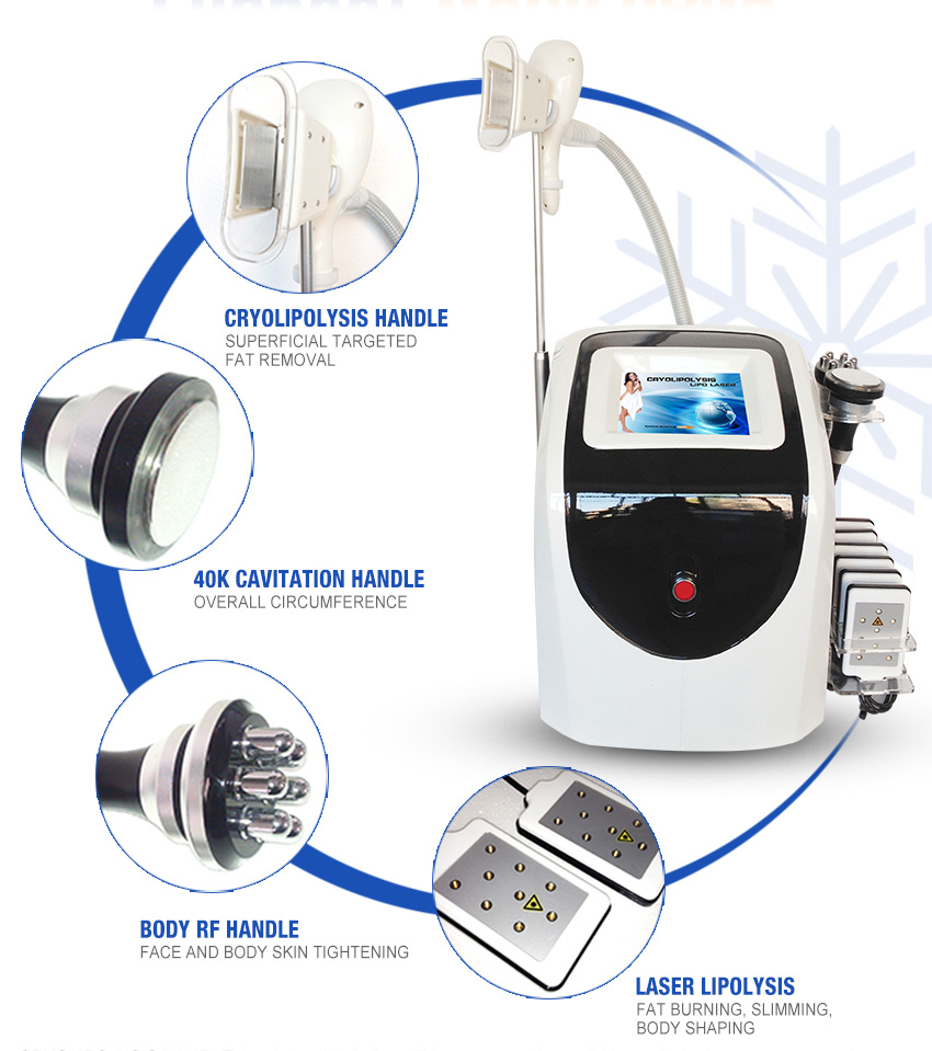 cooling fat freezing machine display