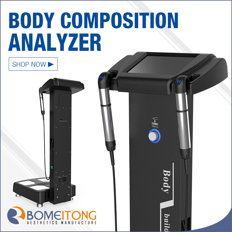 25 test values bioimpedance body composition analyzer for fitness
