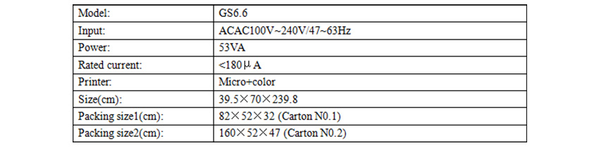 body composition analyzer DATA