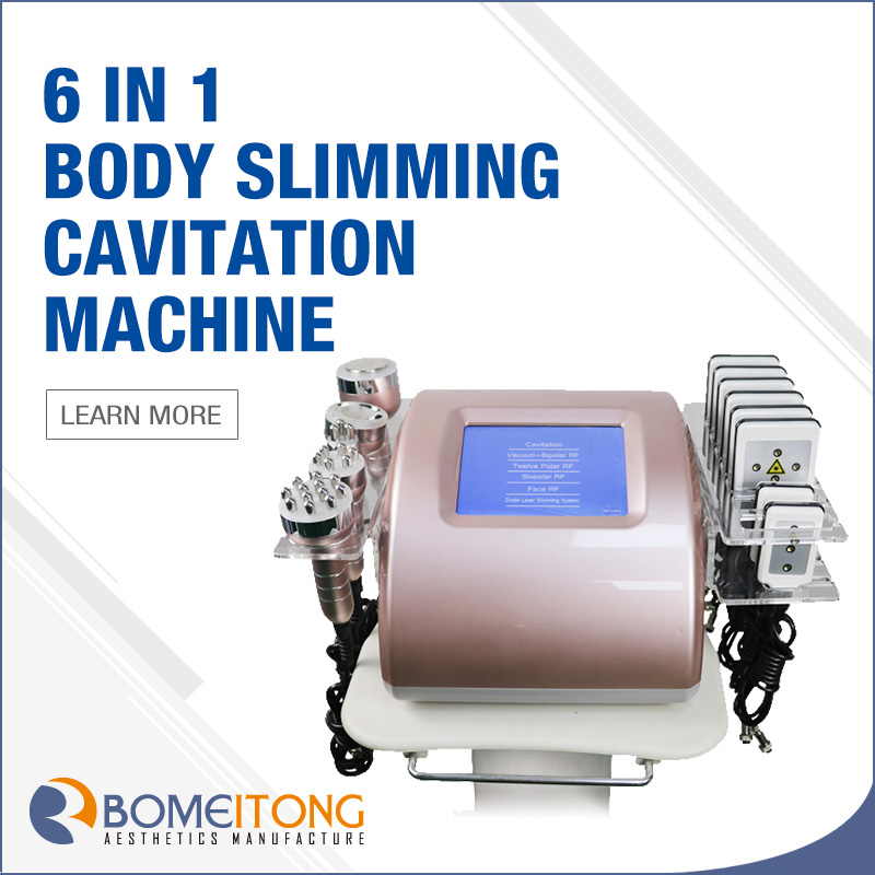 Ultrasonic Cavitation Rf Vacuum Slimming Machine
