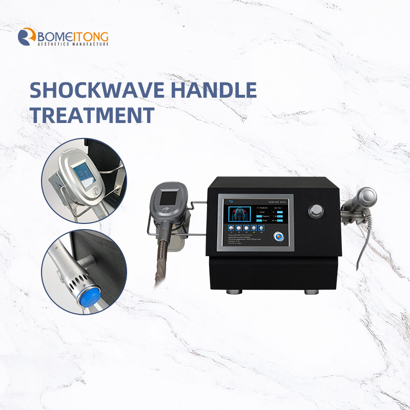 Portable vacuum shockwave machine elektromagnetische cellulite treatment electrical