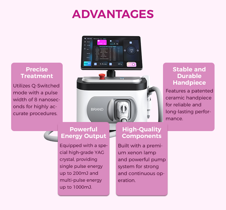 Laser Removal Tattoo Machine