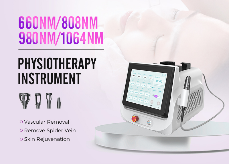 980 nm diode laser spider vein removal machine