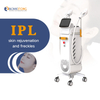 Ipl and laser beauty dpl light therapy face bikini body hair removal Equipment
