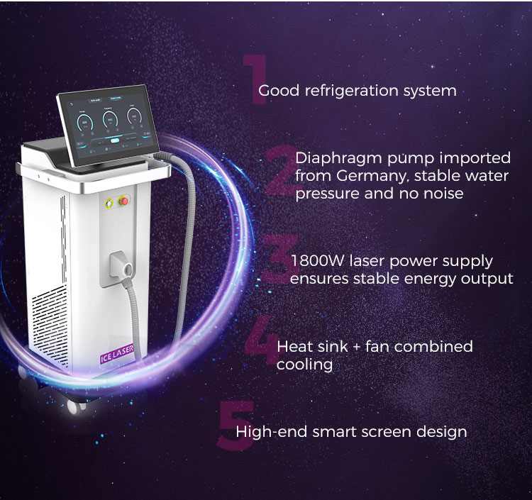 Diode Laser Hair Machine Professional BM051