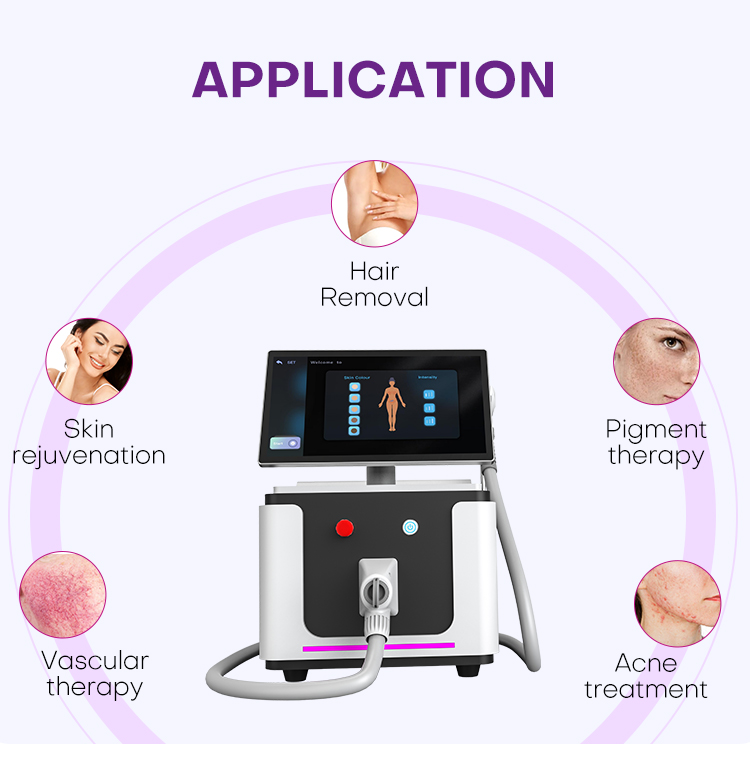 shr hair removal machine