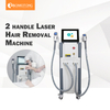 Underarm laser hair removal price beauty salon machine two handles