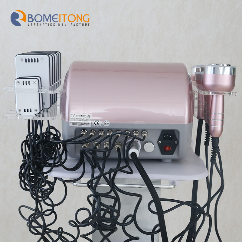 Cavitation vacuum body rf laser Roller Massage skin tightening butt lift machine