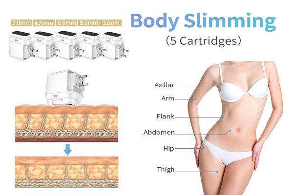 12d Lipo Hifu Liposuction Machine Skin Lifting Machine Fu4-1S