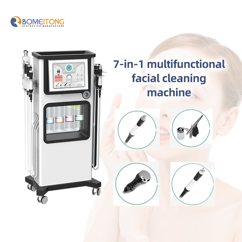 10 in 1 facial machine oxygen jet Rejuvenation skin qual pee Whitening