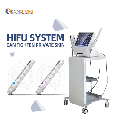 Hifu with vaginal tightening machine high intensity focused ultrasound handpiece body shaper