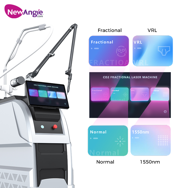 10600nm + 1550nm laser Skin resurfacing machine
