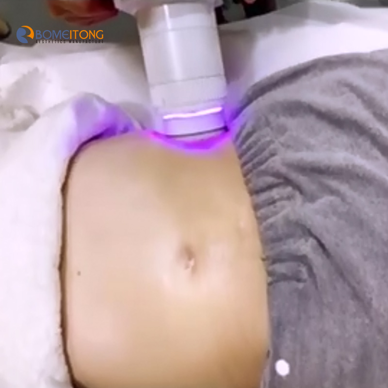 RF ems body beauty massager Vacuum rotation machine 360 weight loss skin tightening
