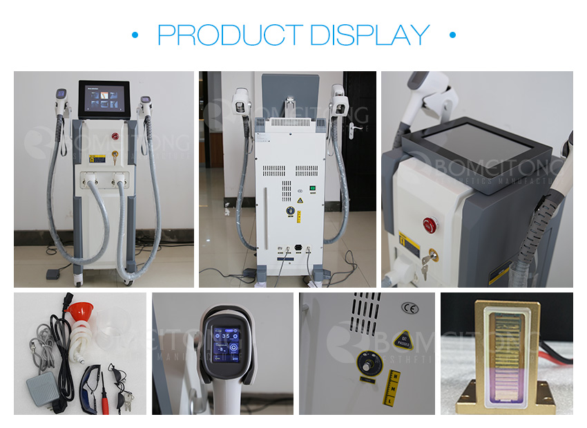 Multifunctional Laser Hair Removal Skin Spa System Diode Laser 1200w