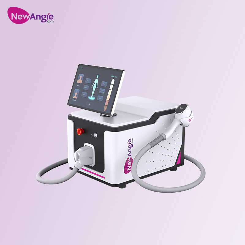 Diode laser portable laser hair removal machine