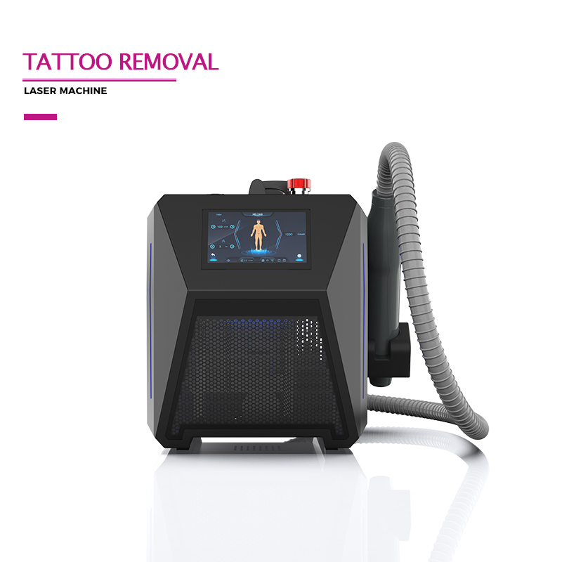 1064nm 532nm black portable laser tattoo removal machine