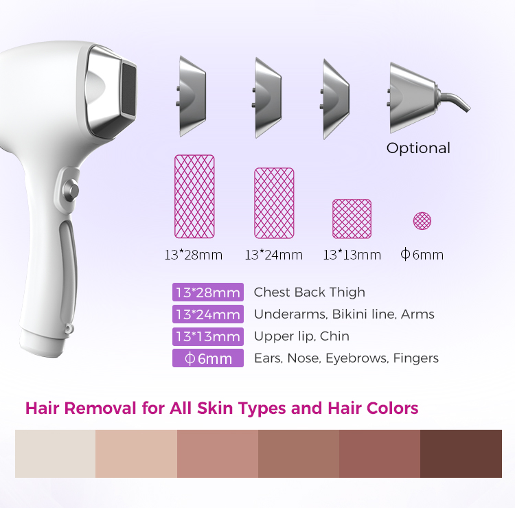 1200W Android Screen Laser Hair Removal Machine