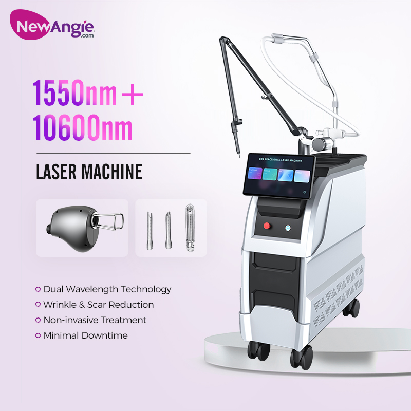 10600nm + 1550nm laser Skin resurfacing machine