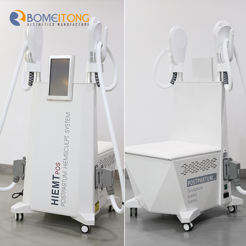 Electromagnetic muscle stimulation machine hiemt tonning and slimming teslachair