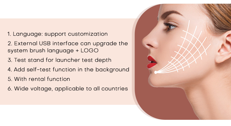 6 in 1 Vertical 360&deg;vignal Hifu Lipo Machine for Sale