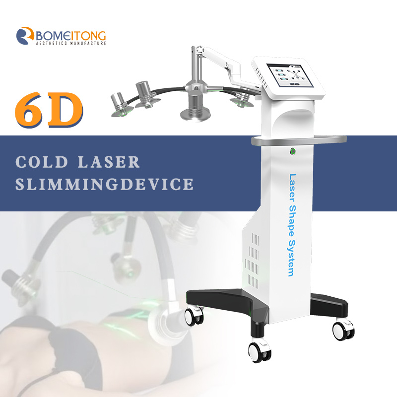 Fat Reduction Body Shaping Contouring 6d laser weight loss machines for ladies