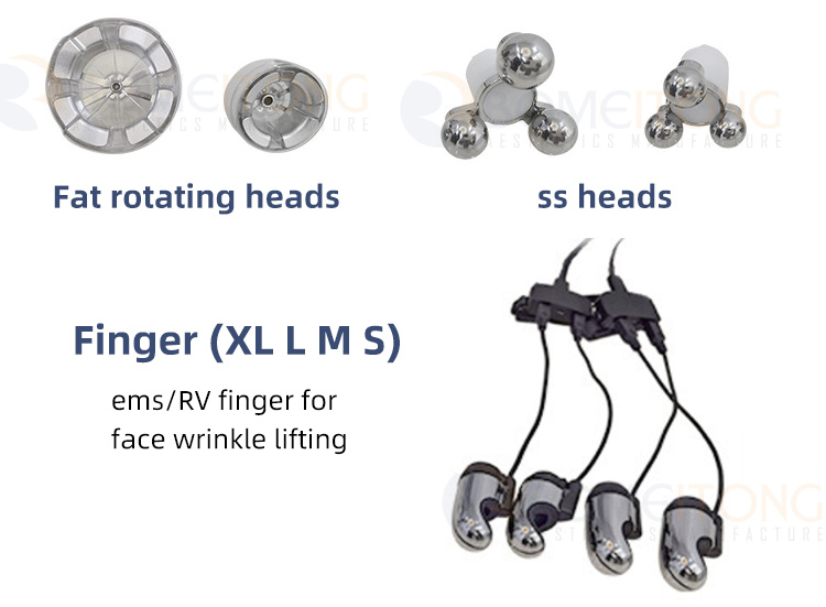 Vacuum therapy machine Fat rotating butt lift rf equipment EMS finger (7)