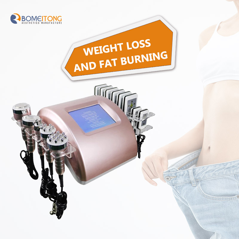 Cavitation vacuum body rf laser Roller Massage skin tightening butt lift machine