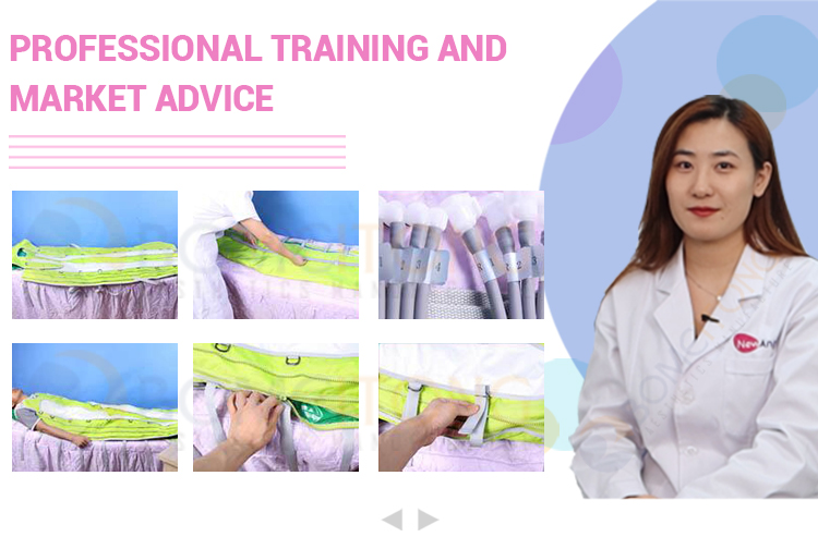 Portable pressotherapy air compression arm leg massage