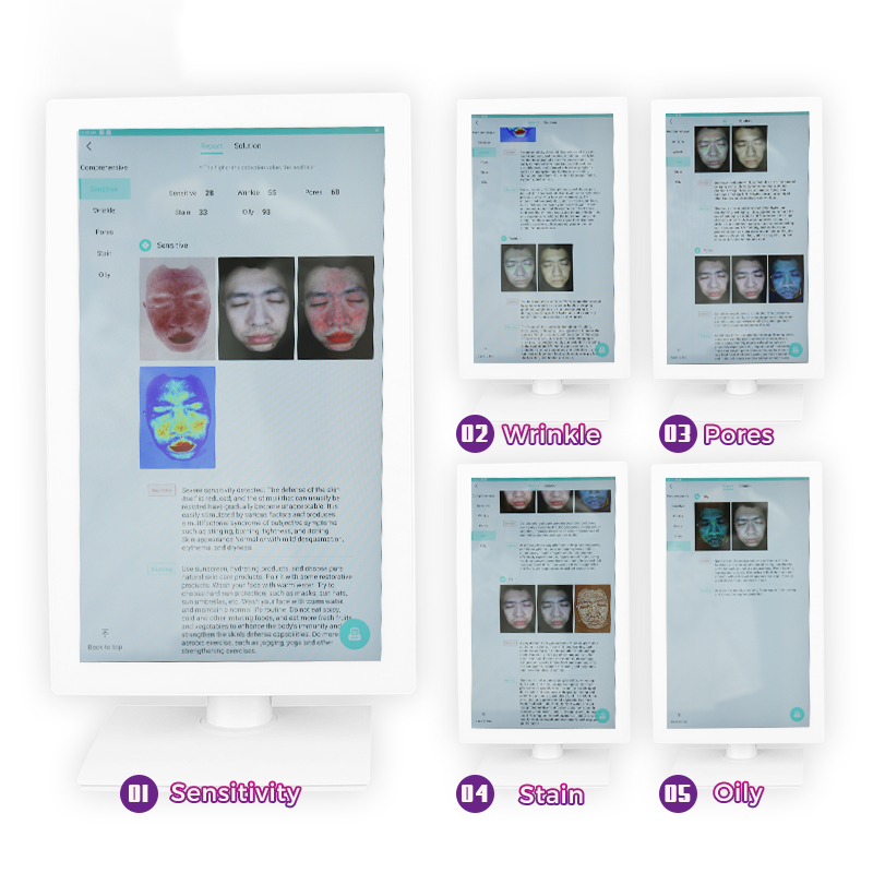 Facial HD Skin Analysis Machine