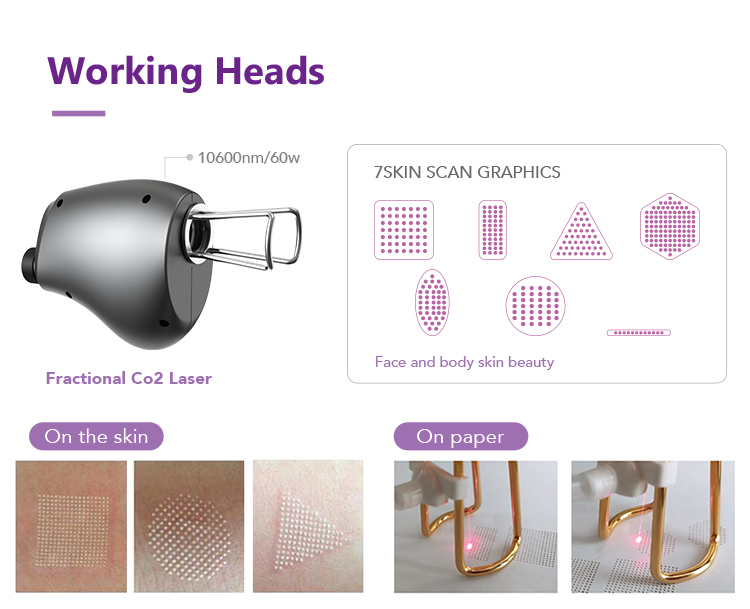 portable co2 fractional laser machine