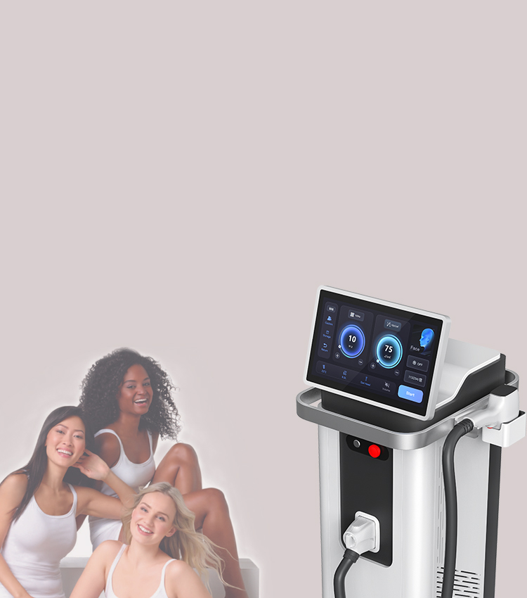 Diodenlaser haarentfernung maschine