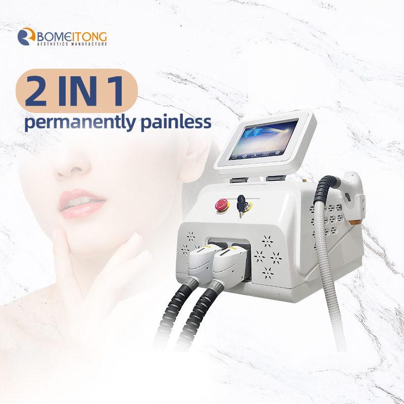 Long pulse nd yag laser 755 808 nm tattoo removal diode laser hair removal machine Advanced eyebrow removal painless