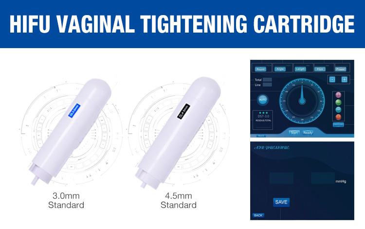 Hifu ultrasonic vaginal tightening slimming machine germany portable professional