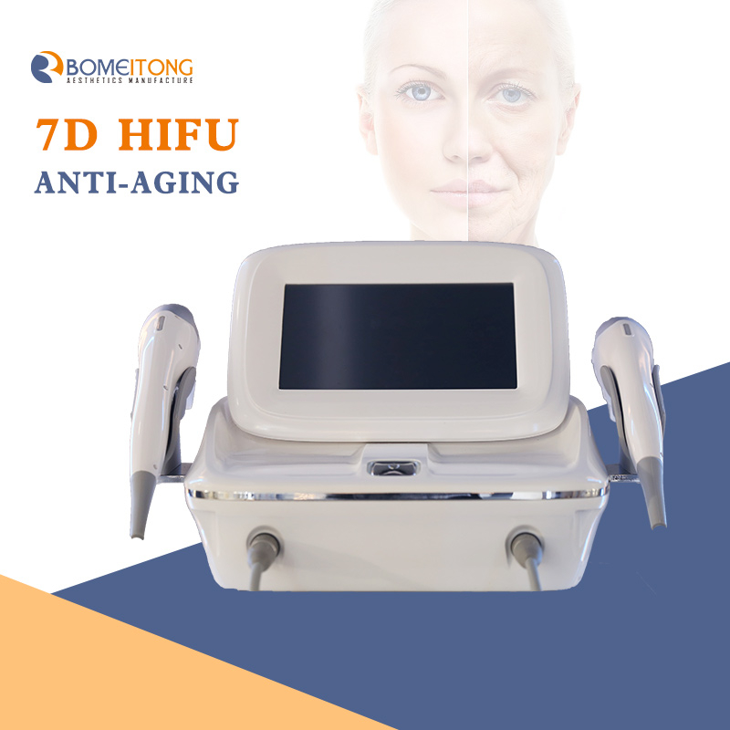 High quality beauty ultramage 7d portable hifu machine face lifting smas wrinkle removal