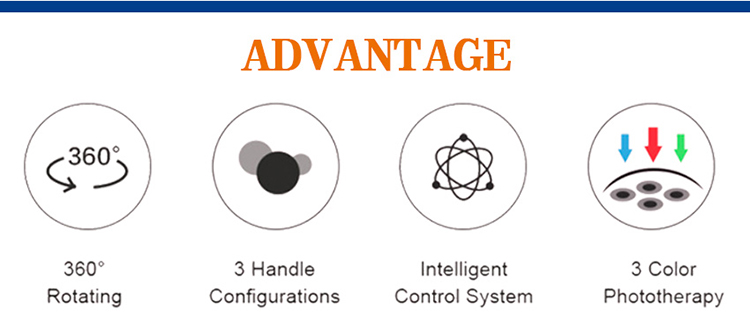 RF machine face lifting best radio frequency skin tightening 3D Massage Roller