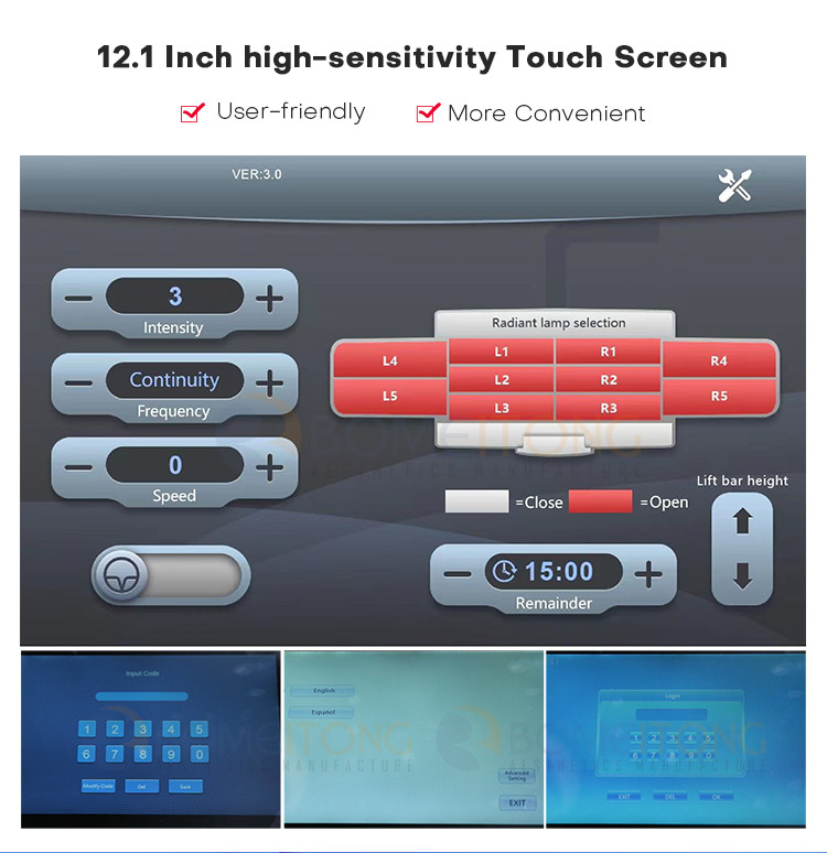 Angie FX physio machine red light low level cold laser therapy