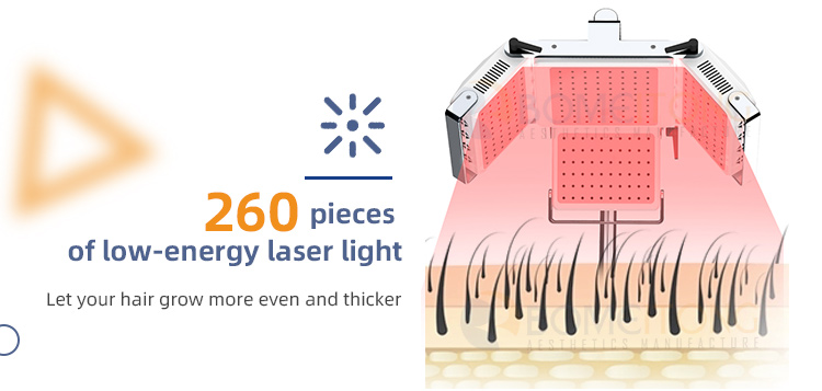 Multifunctional Laser Red Light Therapy Laser Hair Growth Machine