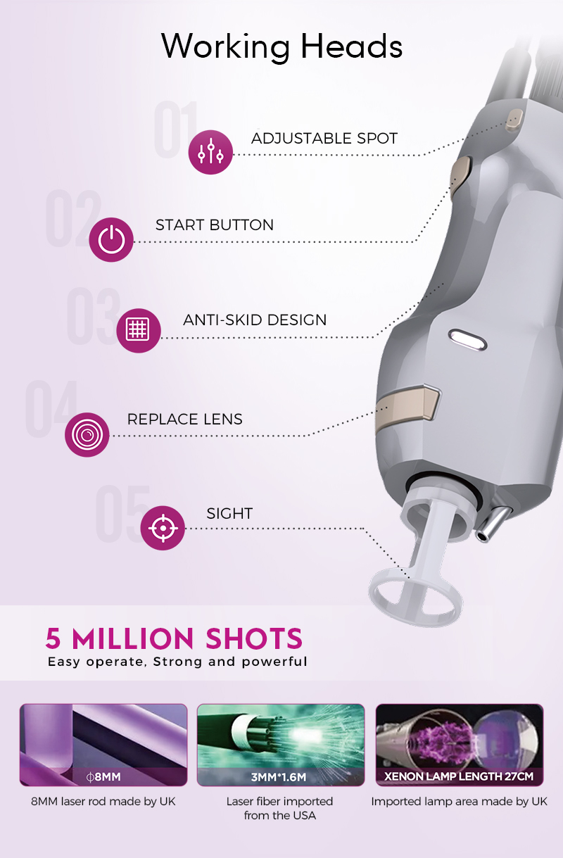 Yag Laser Hair Removal Machine