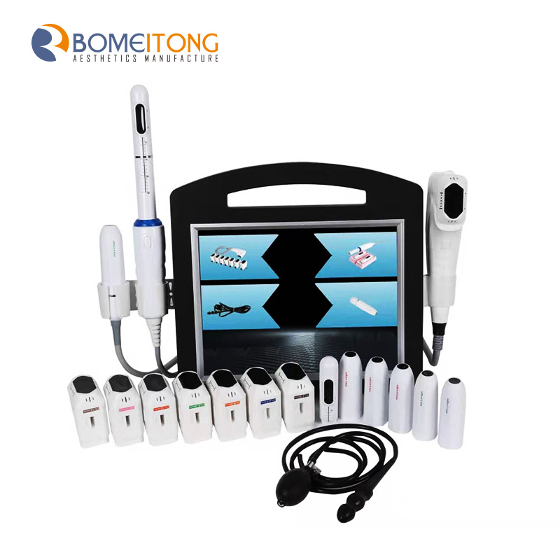 Hifu frequency 4MHz 2 in 1 wrinkle removal face lift 4D hifu