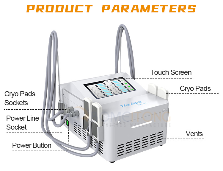 Ems Cryo Pads Machine Body Sculpting 8pcs Flat Cryolipolysis