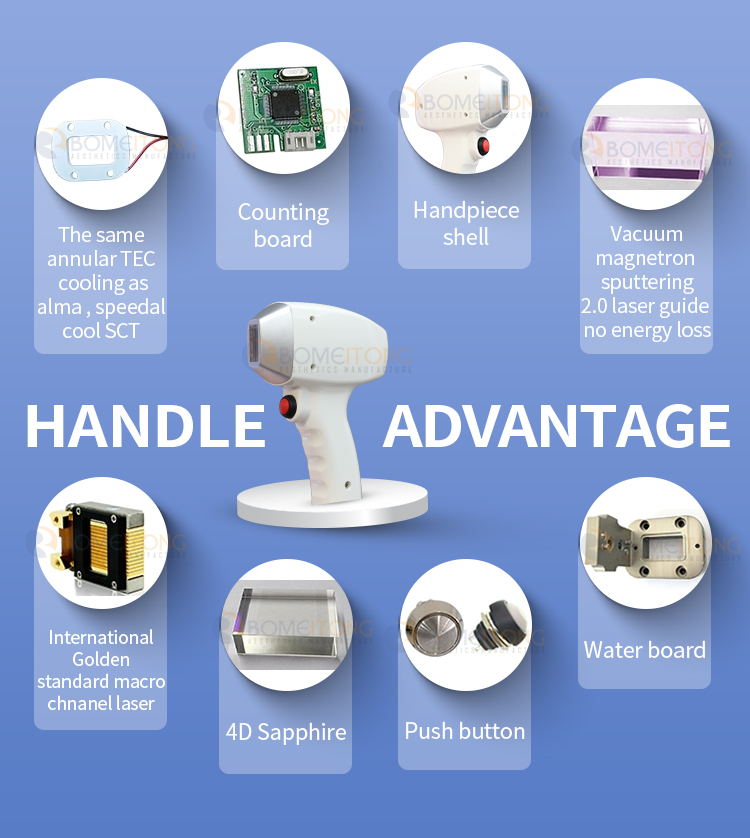 New Diode Laser Multifunction Laser Hair Removal Machine China