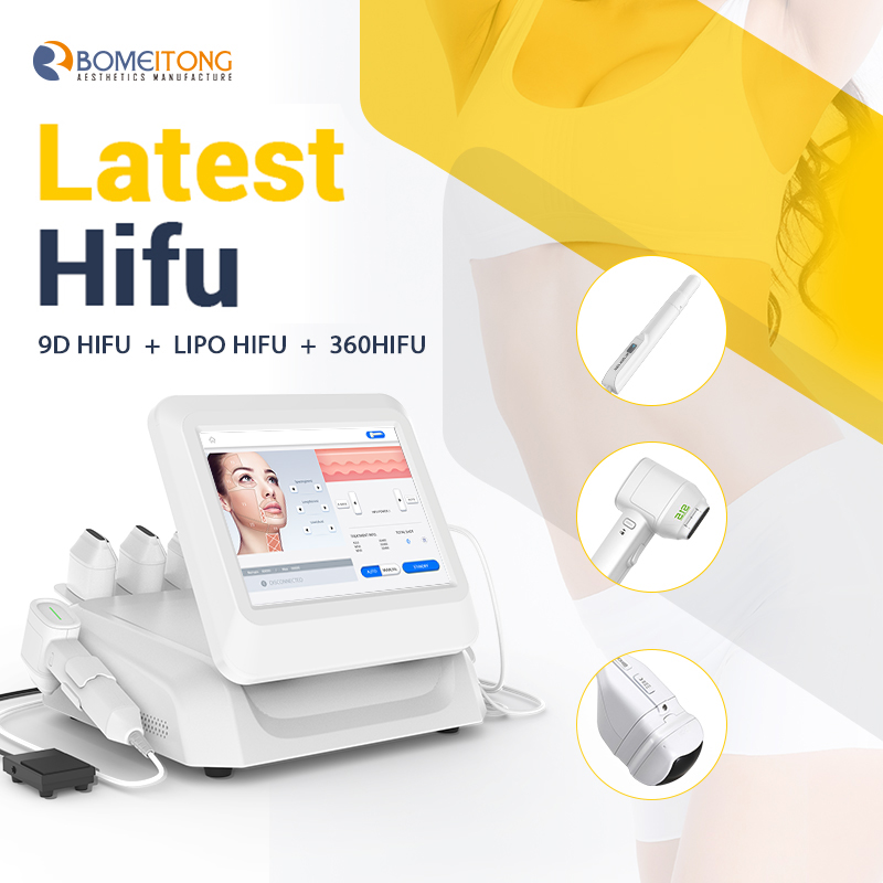portable ultrasound hifu face lifting machine