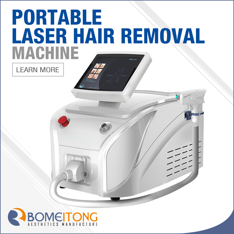 Three Wavelength Diode Laser Hair Removal Machine