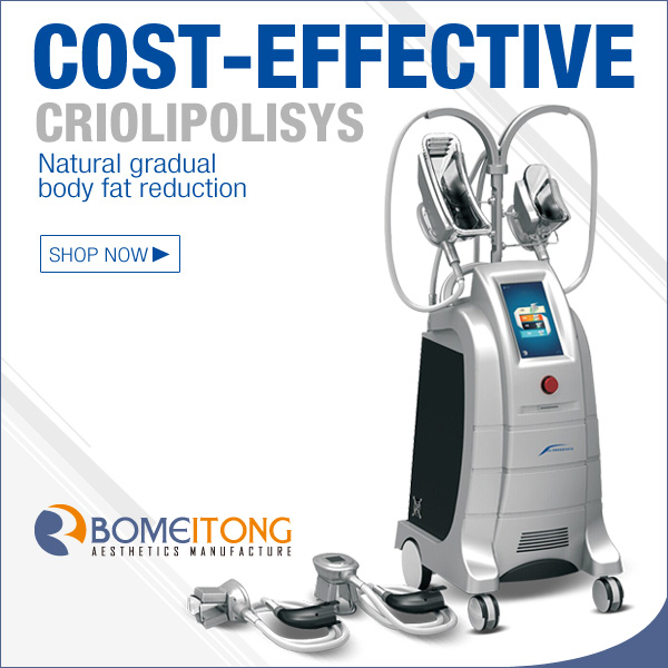 professional cryolipolysis device with 4 handles for sale