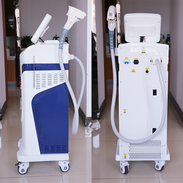 1064 755 808 3 Waves Diode Laser Hair Removal Machine 2019
